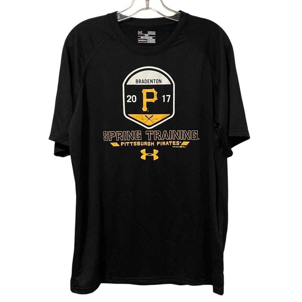 Under Armour Pittsburgh Pirates Bradenton Spring Training 2017 Black Loose Tee